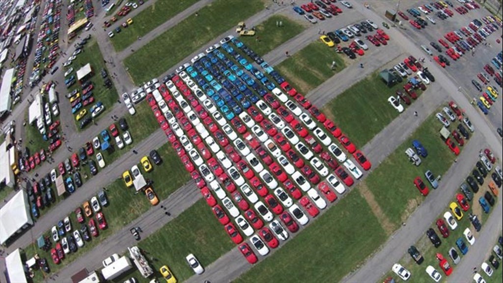 Пять тысяч Corvette в штате Пенсильвания